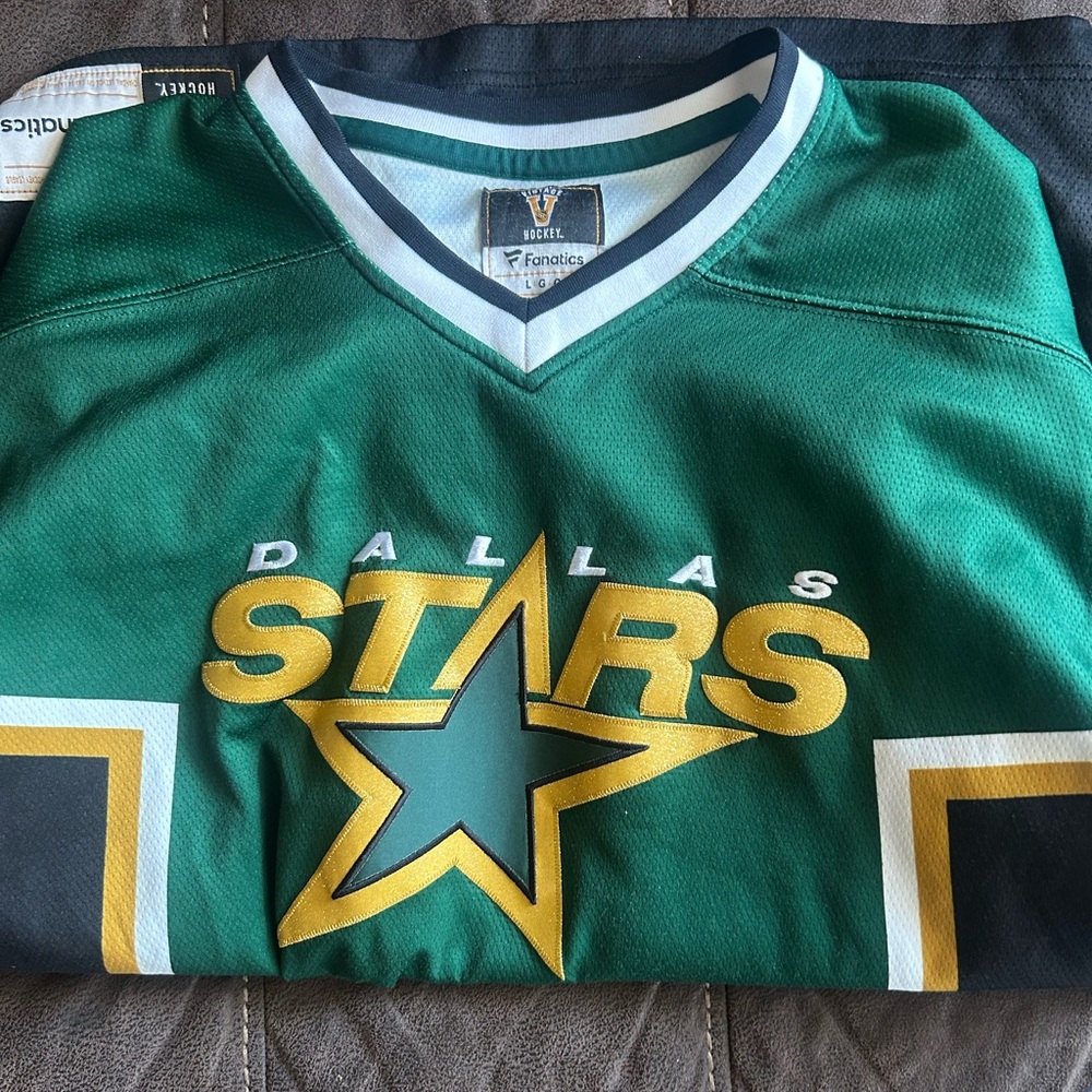 Vintage AUTHENTIC Dallas Stars CCM Hockey Jersey Size l ALL STITCHED Canada
